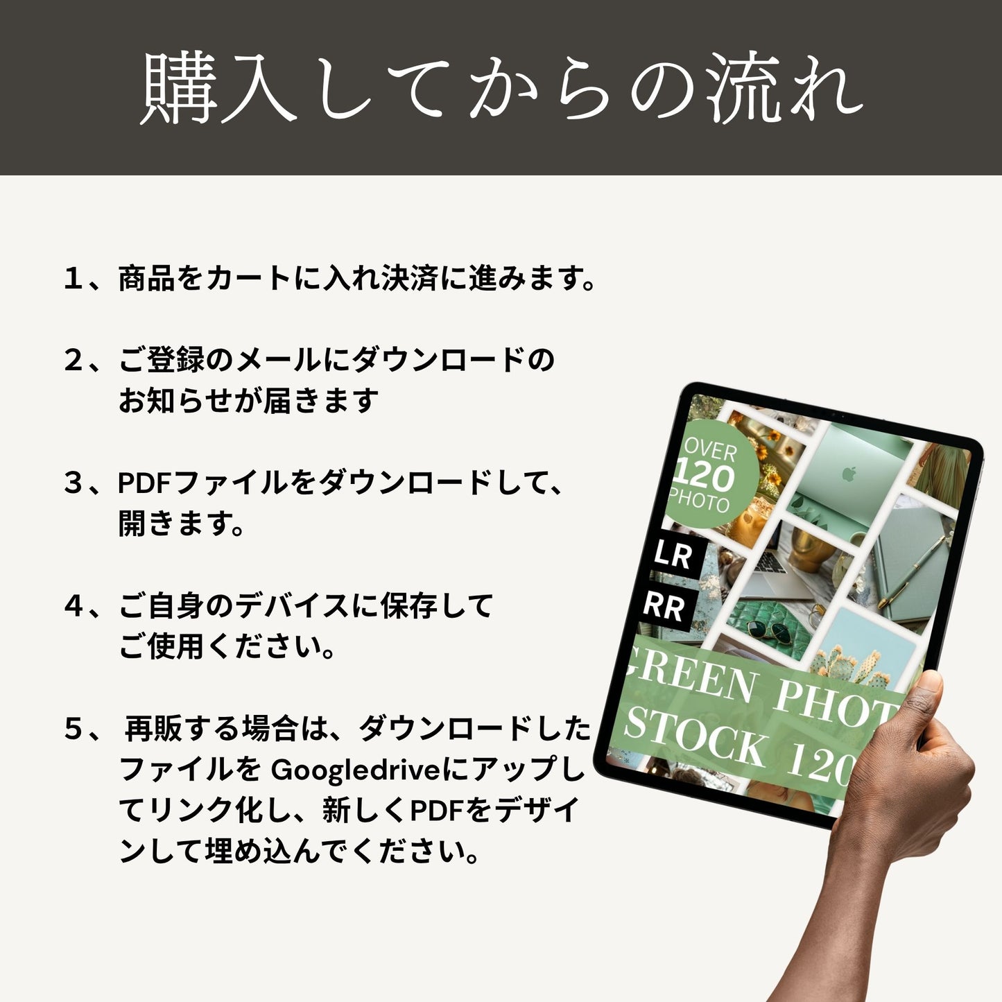 【再販権利付】GREEN PHOTO STOCK120+